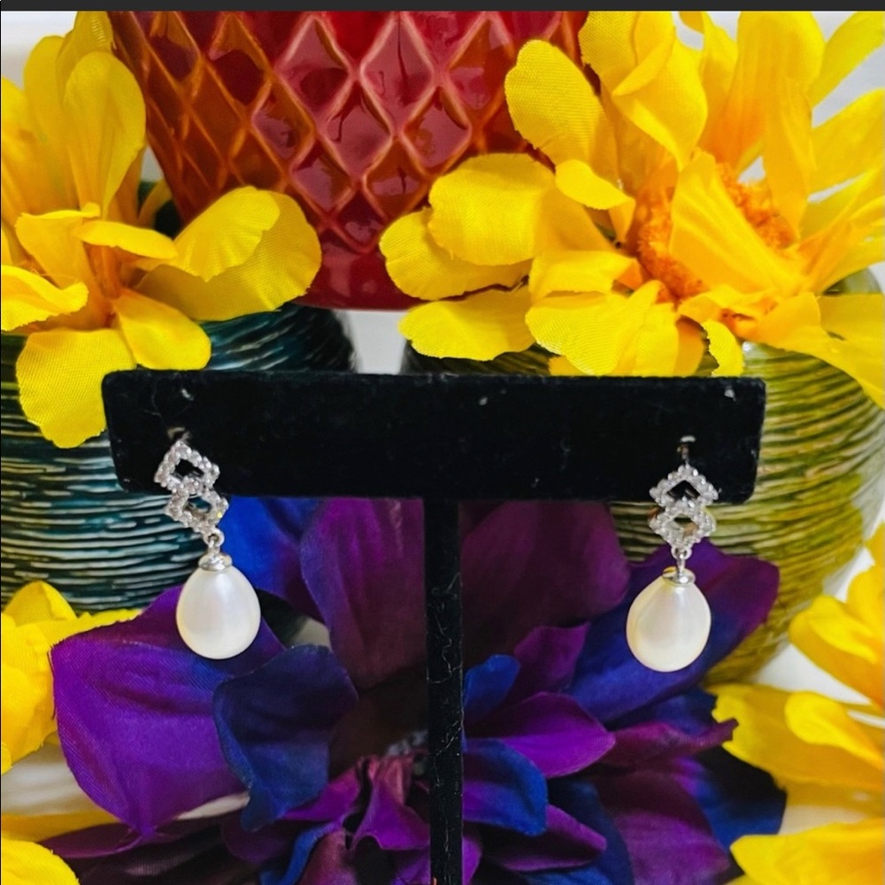 Cultured Fresh water pearl earrings